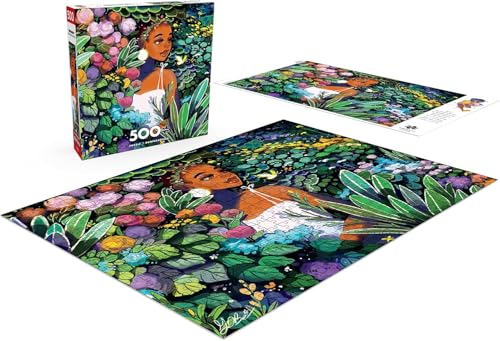 Buffalo Games - Hideaway - Rompecabezas de 500 piezas para adultos | Arte de Geneva Bowers, Hecho en EE.UU., Cartón reciclado, Incluye póster, Tamaño acabado 21 x 15 pulgadas, Arte para enmarcar, Ideal para regalo miniatura 4