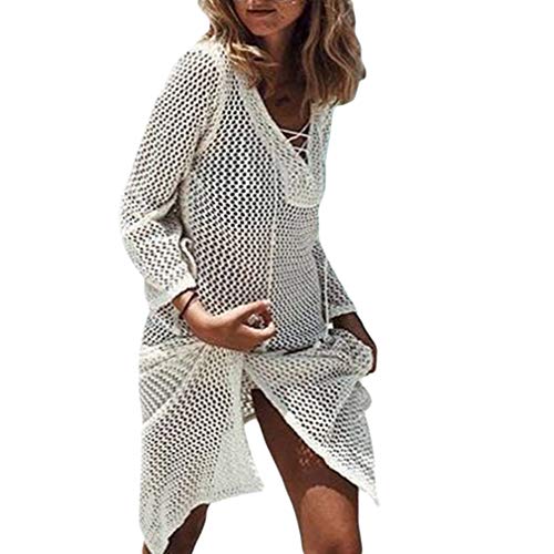 Beskie Bathing Suit Cover Up Biniki Swimsuit Crochet Beachwear Swimwear Dress