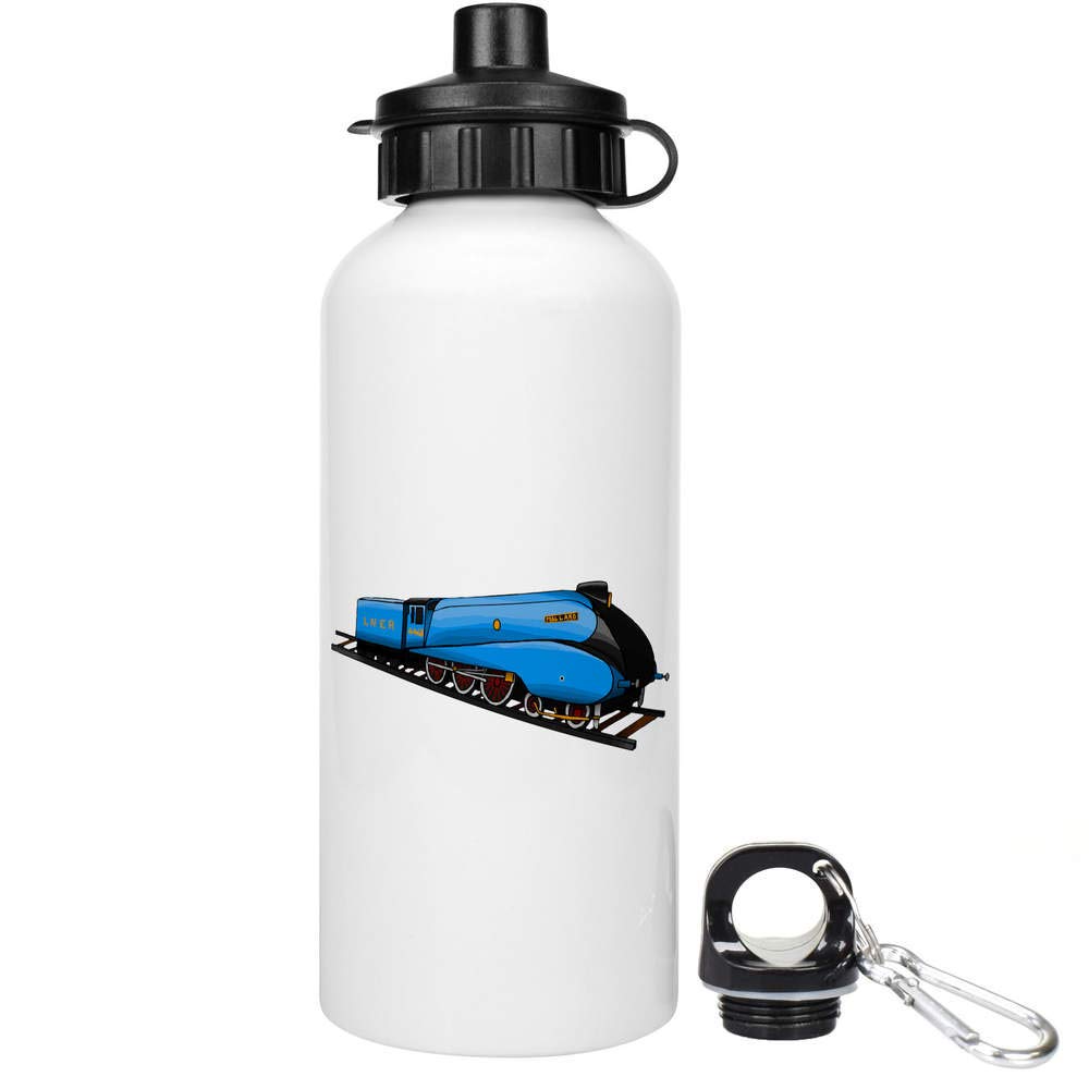 Azeeda 600ml 'Mallard Steam Train' Reusable Water/Drinks Bottle (WT00031763)