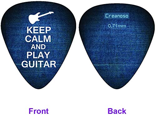 Creanoso Refroidir Médiator guitare (12-Pack) – GRATUIT Porte-Pick en cuir – Celluloid – Design unique assorti – pour… - Les Beatles, Paul McCartney, John Lennon, RIngo Starr, George Harrison Creanoso Refroidir Médiator guitare (12-Pack) - GRATUIT Porte-Pick en cuir - Celluloid - Design unique assorti - pour… – Image 6