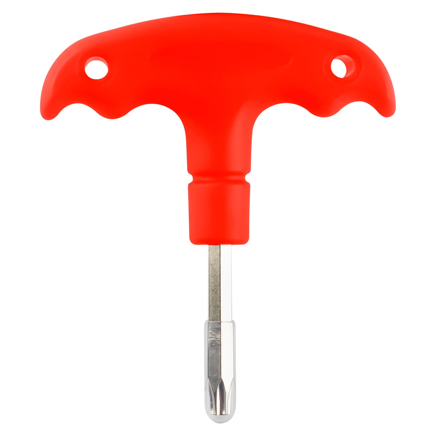 Bojueshaw Red Golf Wrench Tool,Golf Head Screwdriver Wrench Tool,Portable Golf Club Wrench,Golf Adjustment Tool For Club Driver Shaft Adapter(Red)