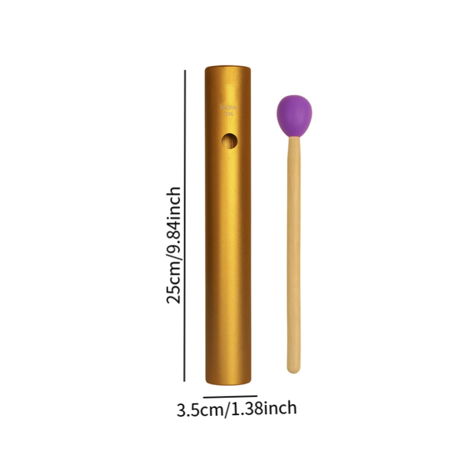 Wah Tube Tubo ritmico educativo per Bambini Strumento Musicale Leggero Guiro, Orangina