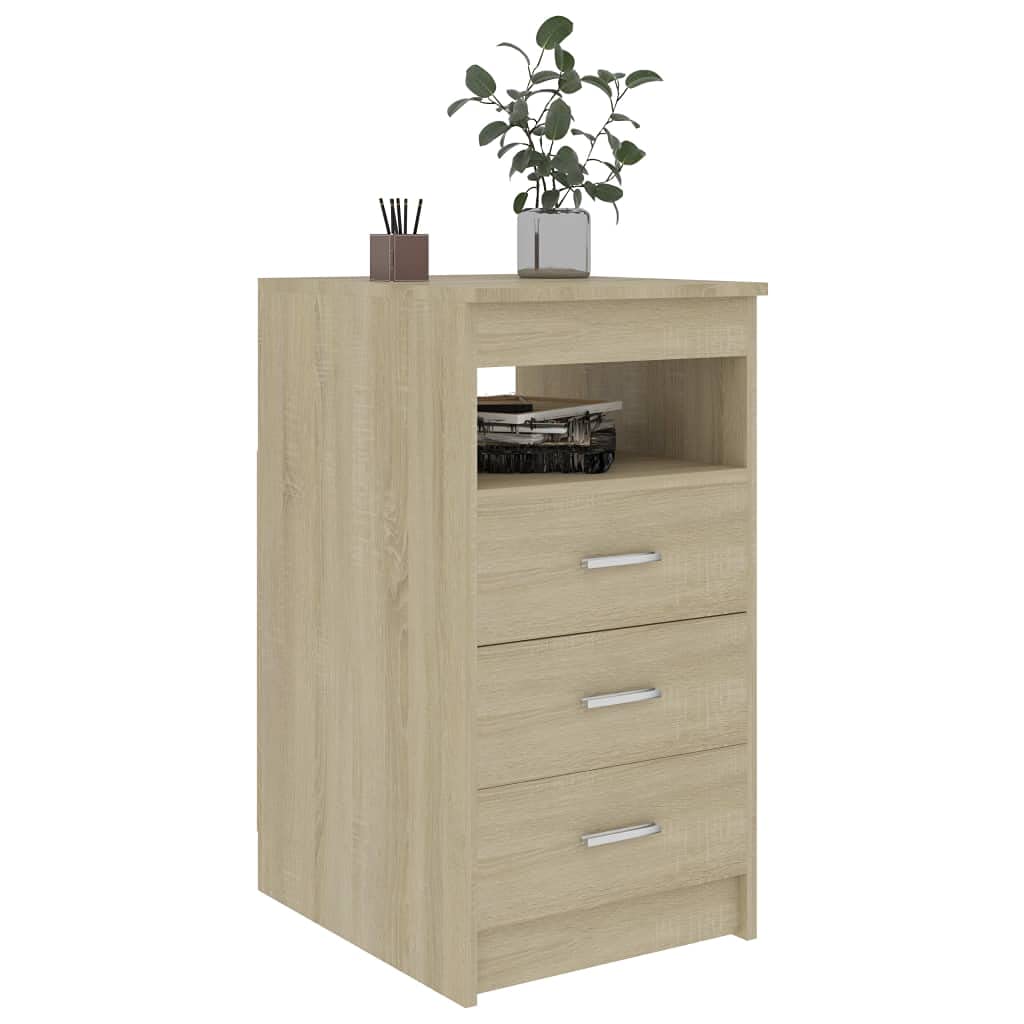 Aioneer File Cabinets, 3 Drawers Vertical File Cabinets, Filing Organization Cabinets With Open Shelf, Printer Holder For Files/Letters/Legals/ F4/ A4 Size-Brown