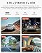 【Bundle: Vantrue N2X Front Inside Dash Cam + CPL Filter】 Dual Dashcam, Infrared Cabin Camera, STARVIS 2, Parking Mode, GPS, WiFi Dash Cam for Rideshare Taxi Daily Drivers