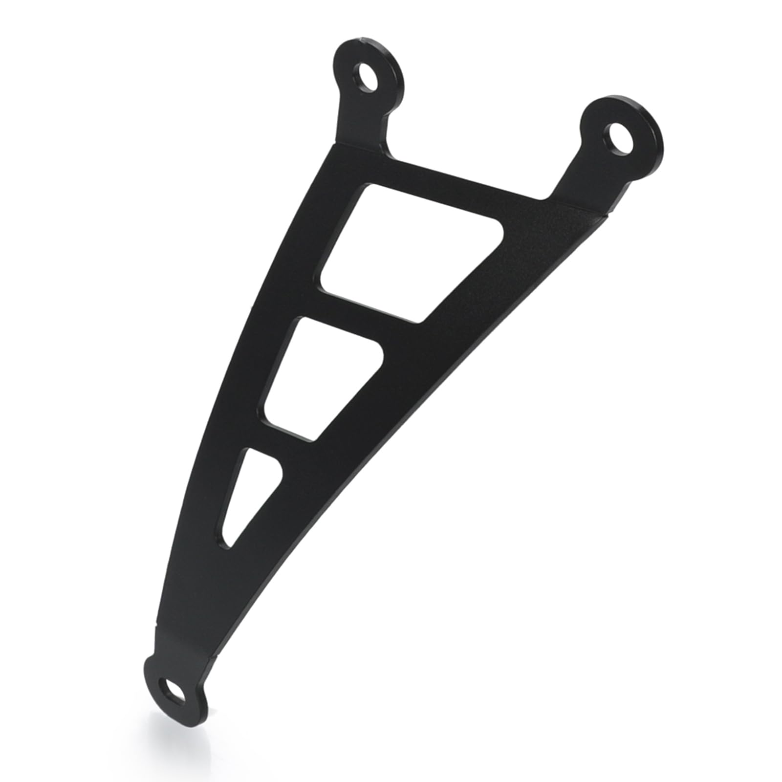 Support suspension d'échappement ZX6R noir avec feu arrière intégré pour moto Ninja