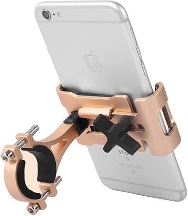 HUACAN Tenedor del Tel?fono M?vil De La Aleaci?n del Manillar del Coche El?ctrico, Navegaci?n M?vil Al Aire Libre Tenedor del Tel?fono De La Manija De La Bici, (Color : Oro) HUACAN Tenedor del Tel?fono M?vil De La Aleaci?n del Manillar del Coche El?ctrico, Navegaci?n M?vil Al Aire Libre Tenedor del Tel?fono De La Manija De La Bici, (Color : Oro)