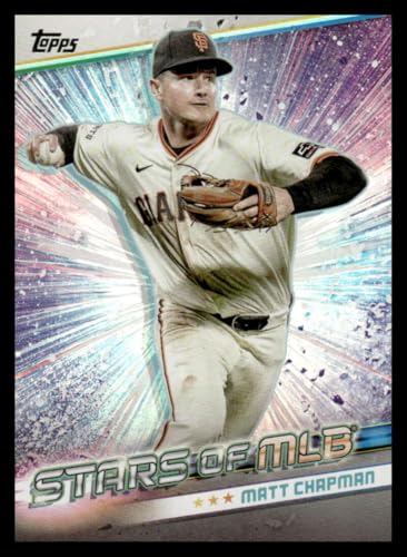2024 Topps Update Stars of the MLB SMLB-62 Matt Chapman San Francisco Giants MLB Baseball Trading Card