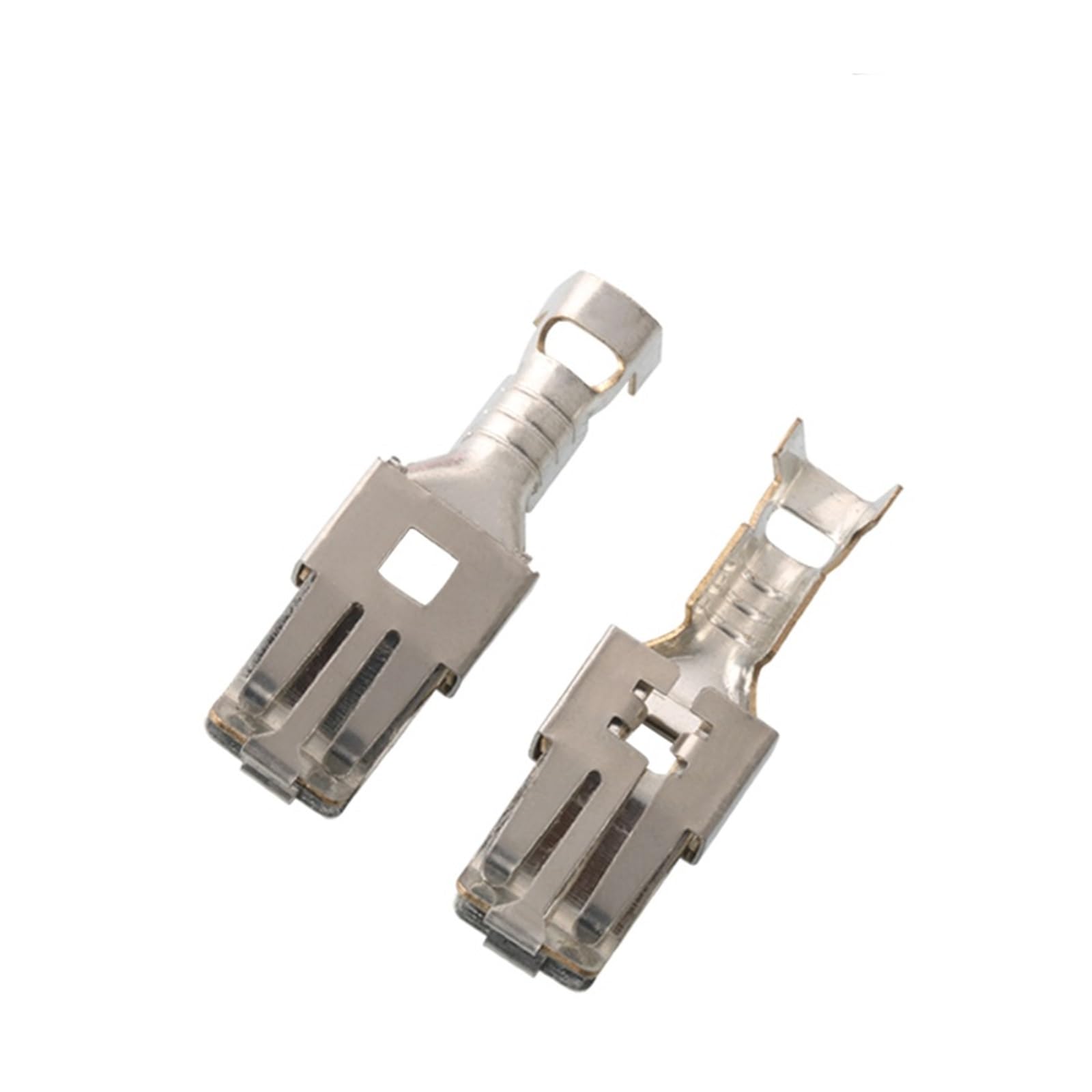 Bornes à sertir de Fil Femelle, Type d'épissure Connexion Automatique, estampage DJ6218A-E9.5x1.2C 5 pièces(50 Pcs)