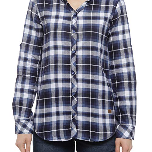 Image of PINACOLADA Women's Checkered Casual Shirt