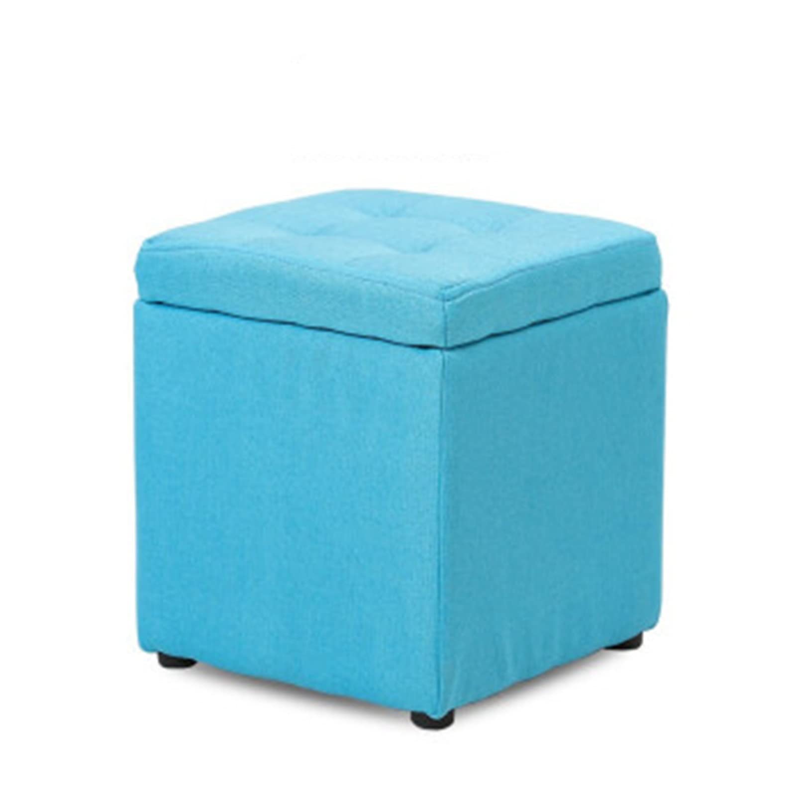 Taburete de almacenamiento for el hogar creativo para pasillo, habitación(Azul)