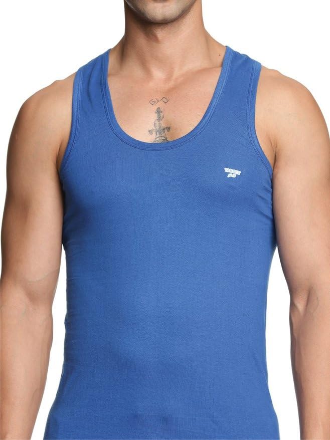 Image of Target Gold Men's Vest - 100% Cotton, Comfortable, Color Baniyan for Men(Pack of 4)(Color May Vary)