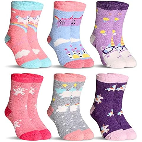 Calcetines de lana merino térmicos para niños y niñas Cover