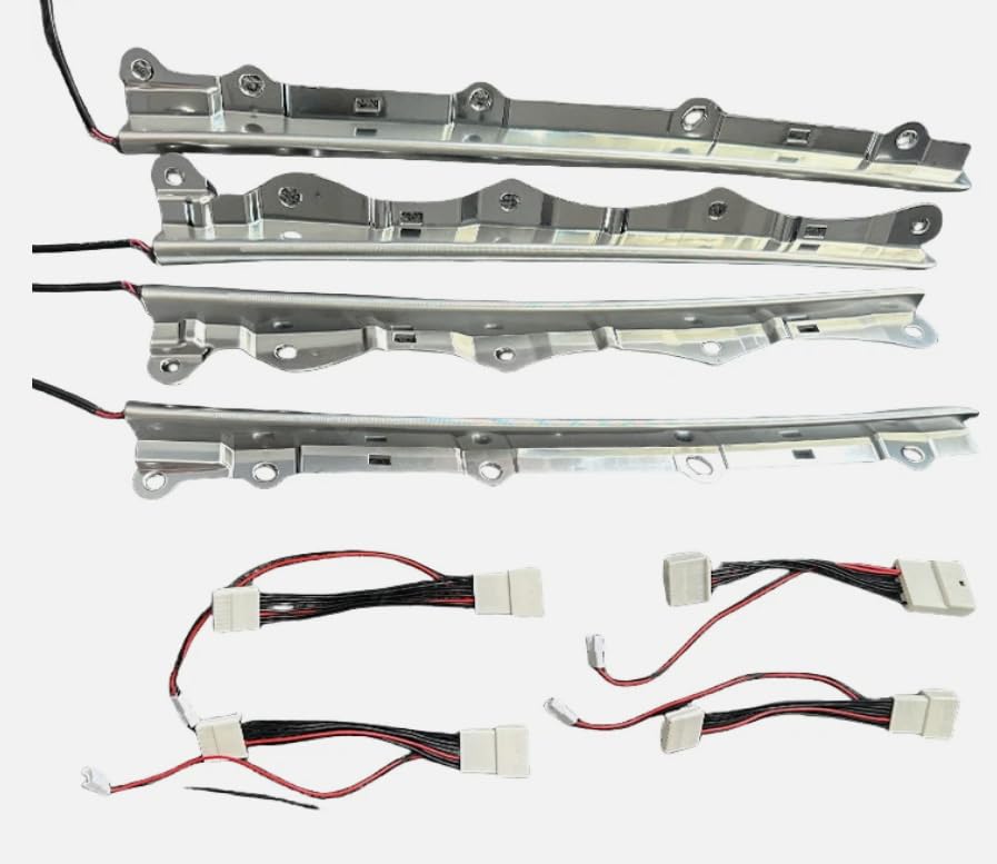Luz LED Azul Interior Puerta Toyota Camry 2018-2023 4 Piezas miniatura 1