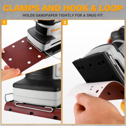 2.0 Amp 1/4 Sheet Palm Sander