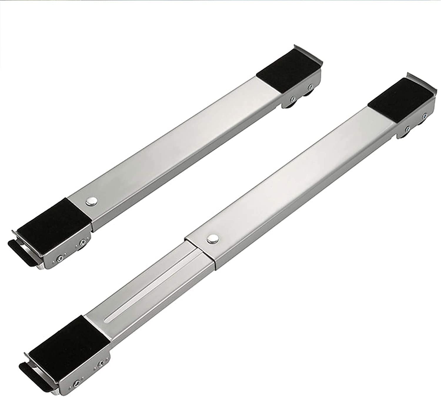 SVK Dream Washing Machine Refrigerator Mobile Base, Washing Machine Stand Multi-Functional Movable Adjustable Base, Adjustable appliances Roller Pairs Heavy Duty, for Dryer and Refrigerator(1 Pair)