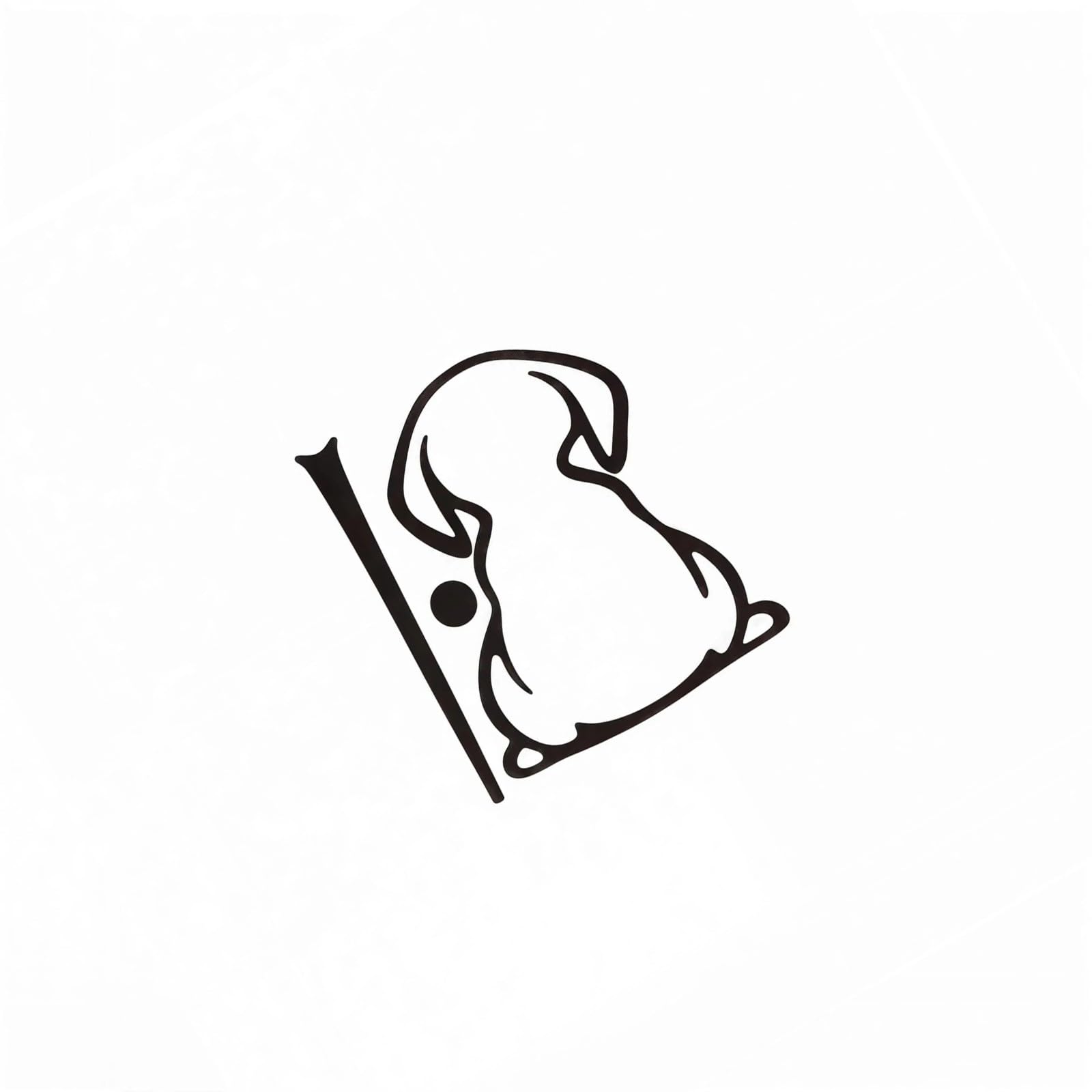 Easy to Apply and Remove Waterproof PVC Car Decal for Rear Windshield Wiper Area Without Residues Universally Funny Moving Tail Car Sticker Window Wiper Decals Rear Windshield