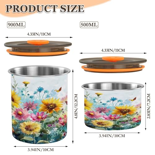 Contenedor de Café al Vacío Qilmy de Acero Inoxidable 30oz miniatura 3