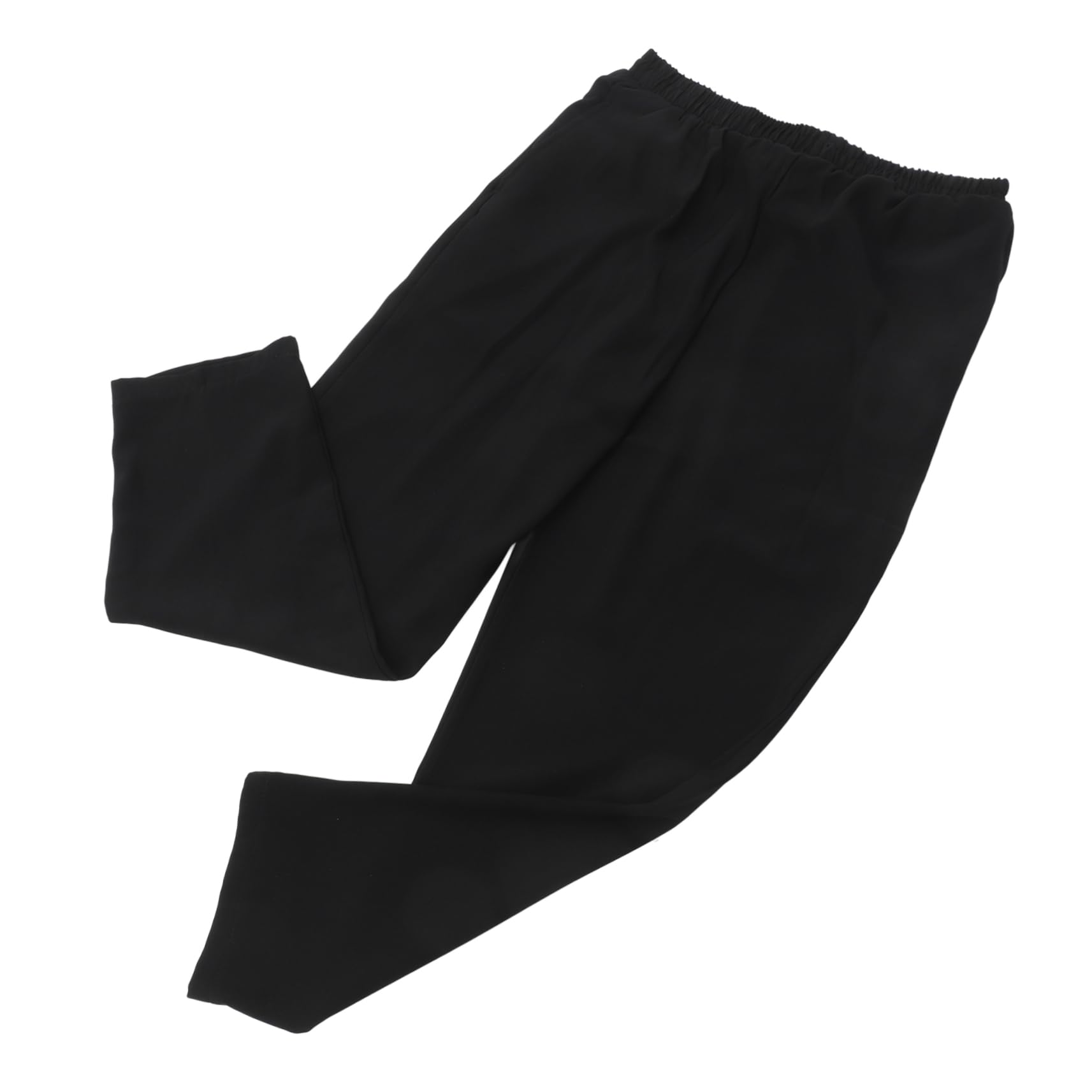 Pantaloni Taglia XXL Traspiranti da Cuoco Neri in Poliestere