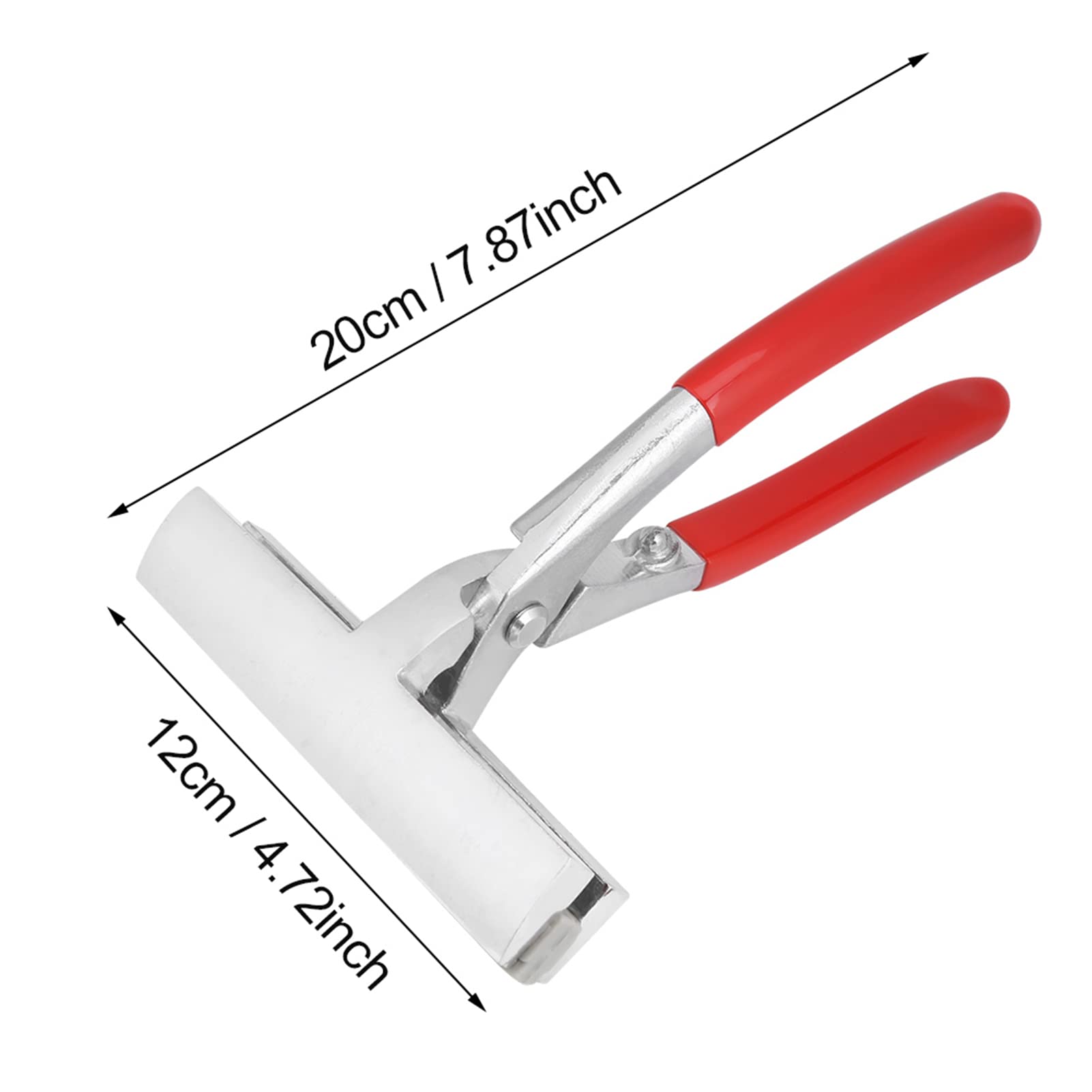 Tissting Pinza per Tela Professionale, Morsetto in Metallo con Impugnatura a Molla e Gomma Antiscivolo, Strumento per Pittura a Olio e Fai-Da-Te, Supporto Sempre Disponibile per Artisti