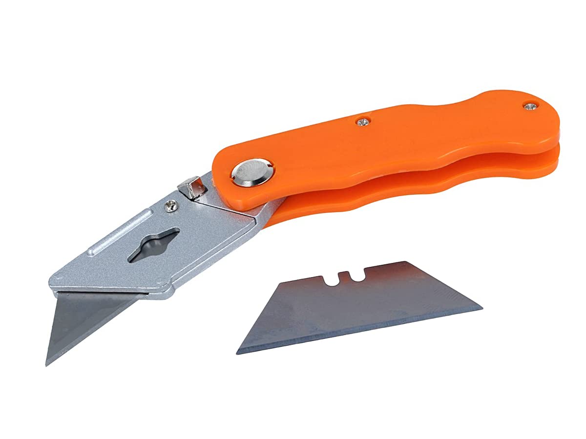 Taglierino Professionale BEEK 6 In 1 Con Lama SK5 - Pieghevole, Multiuso Con 5 Lame Extra, Cacciavite E Sega