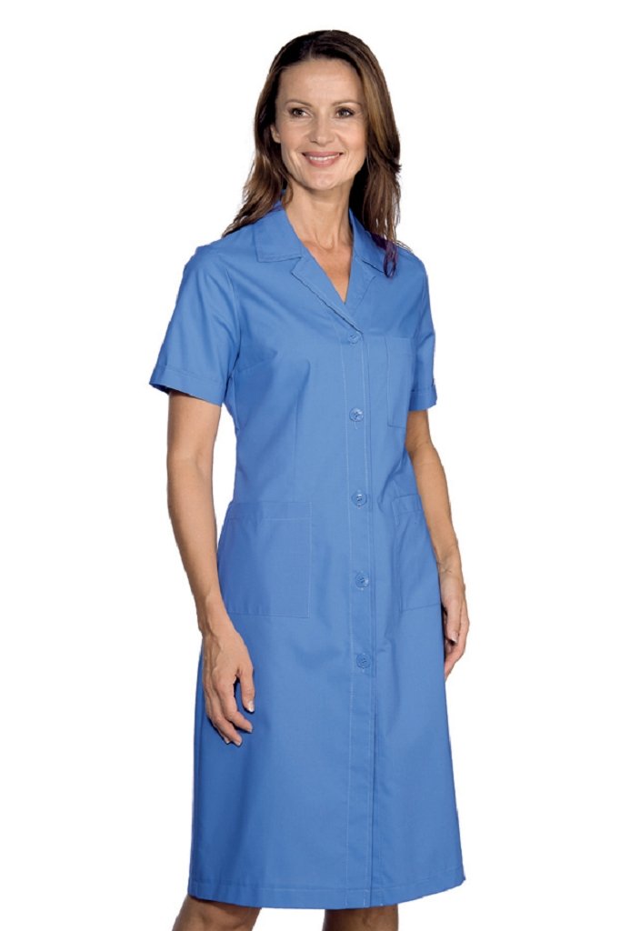 Robinson Damen Kasack kurzarm royalblau