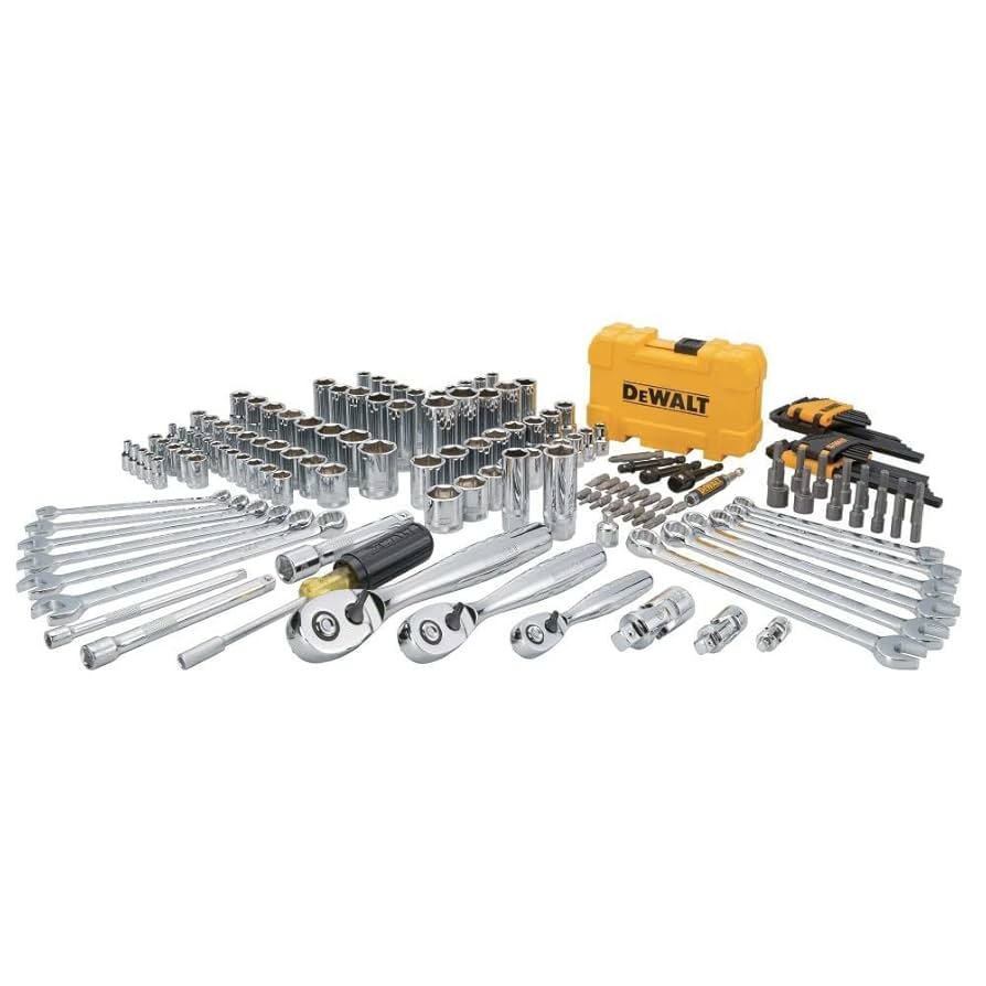 未使用・美品！【デウォルト】小・中セット DEWALT 173 Piece Polish Mechanics Tool Set for sale online