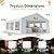 20x20 Heavy Duty Party Tent Upgraded Galvanized Wedding Tent Outdoor Gazebo Event Shelter Carport Canopy Tent with 2 Storage Bags & Reinforced Frame
