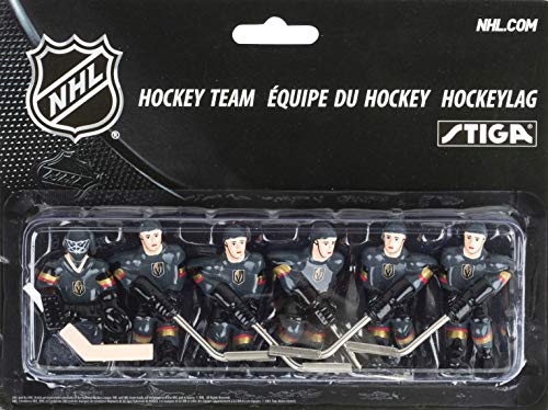 STIGA NHL Las Vegas Golden Knights Table Top Hockey Game Players Team Pack