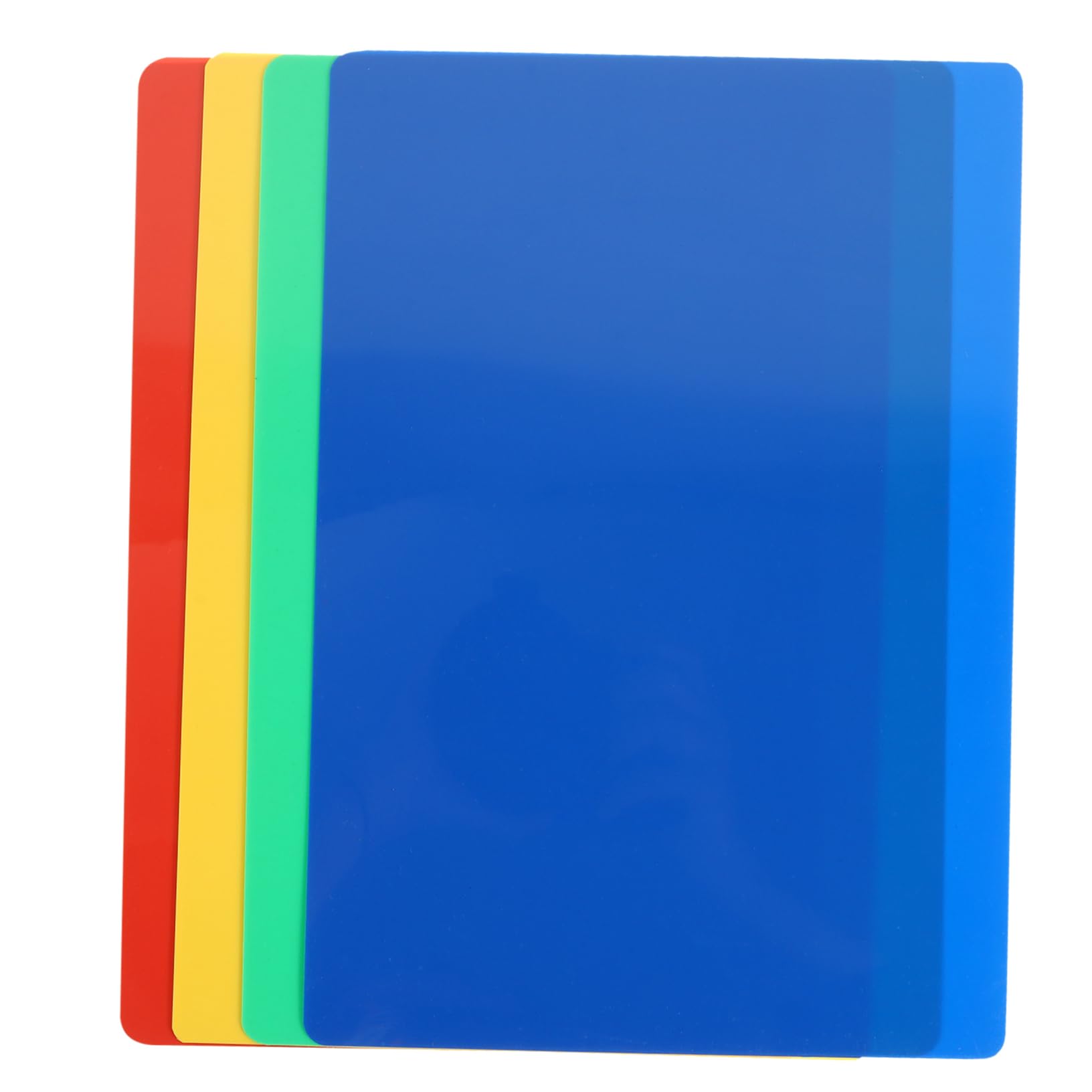 FAVOMOTO Easy and Girls Handmade Mats 4pcs Sturdy Plasticine Clay Making Boards for Girls and Boys