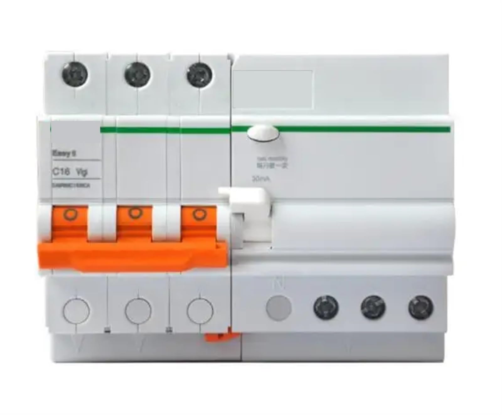 Disjoncteur de fuite EA9RN3C5030CA différentiel triphasé 3 pôles 50A C - 2