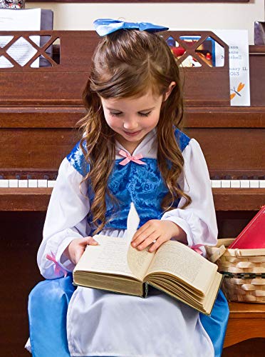 Little Adventures Beauty Day Dress With Bow Costume (Large Age 5-7) - Machine Washable Child Pretend Play And Party Dress With No Glitter #TOP3