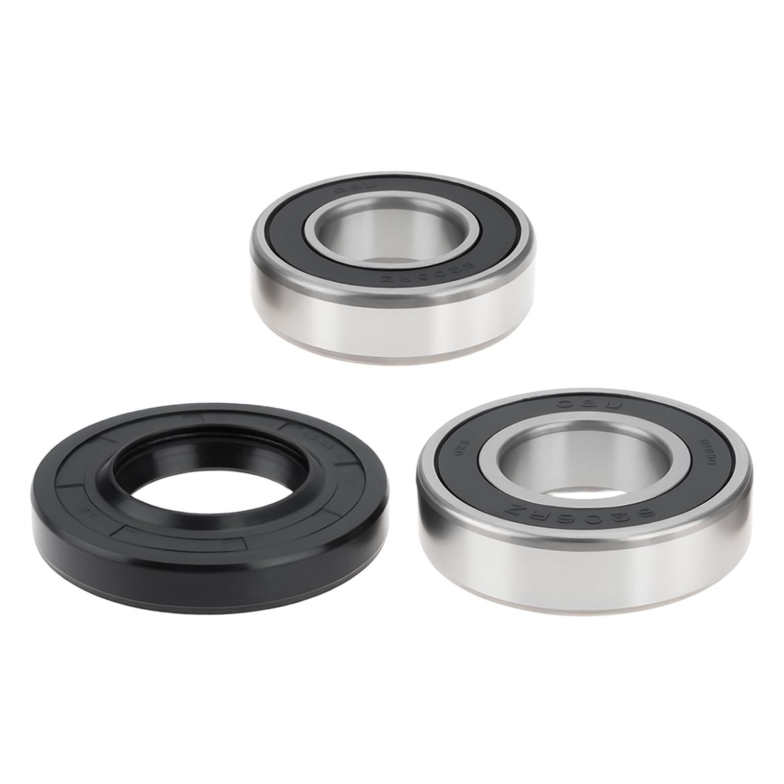 Briny River 1 Set Drum Bearing Sealing Ring Kit Dc6200008a 6205 Rz/6206 Rz /35X65.55x10/12 Compatible With Samsung Wd80j6400aw