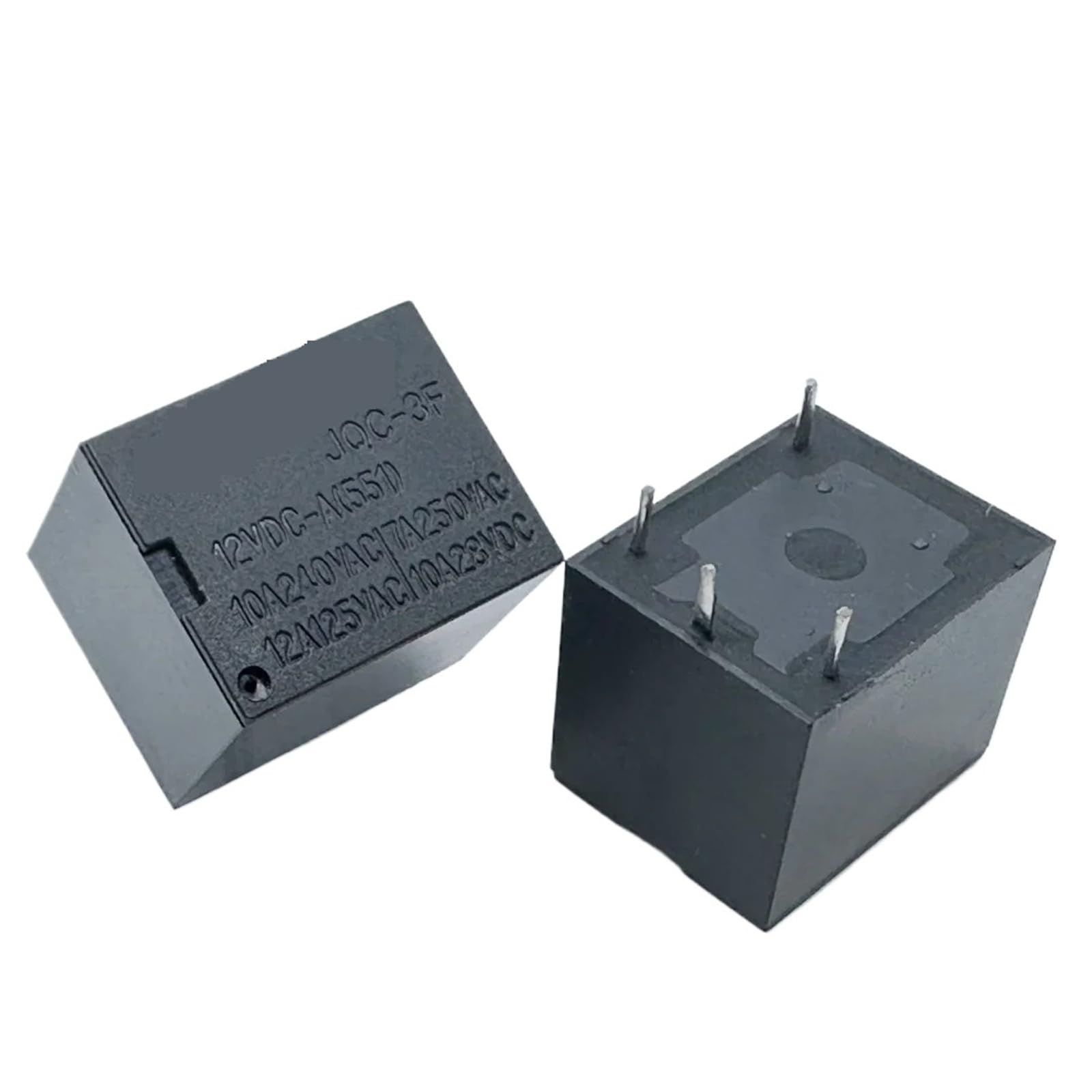 Relais JQC-3F 12VDC-A(551) (T73A) 4 Broches miniature électromécanique