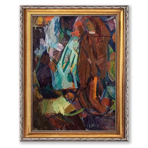 Framed Abstract Expressionism Poster Canvas Print Art Contemporary Wall Art