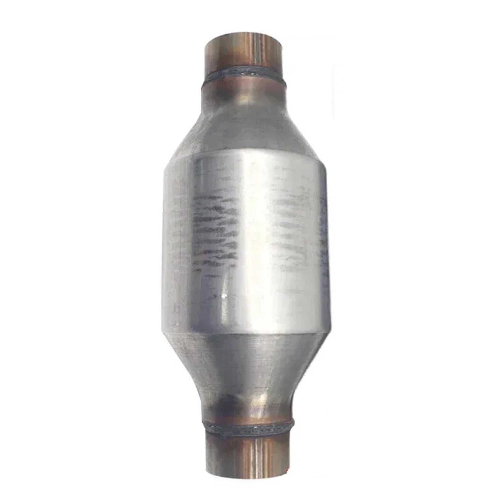 Catalizzatore Convertitore catalitico per auto corsa ad alto flusso da 2,5'' / 6,35 cm, 400 celle, catalizzatore di scarico EURO 1, substrato in acciaio inossidabile Catalizzatore Catalitico