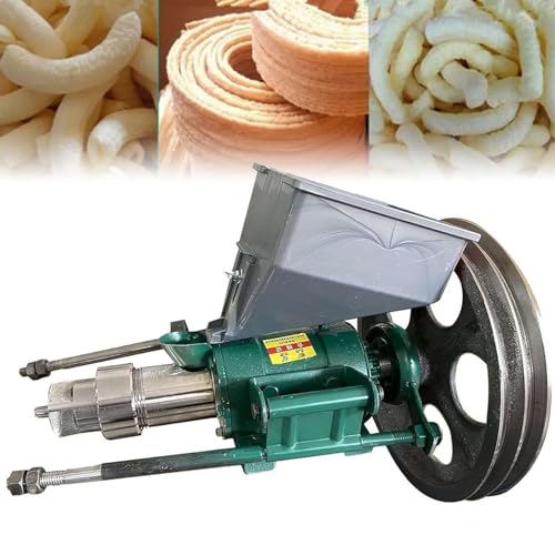 Máquina de extrusión de arroz inflado de maíz, máquina para preparar bocadillos inflados para el procesamiento de alimentos en la cocina, máquina para hacer copos de maíz y palitos huecos de maíz y