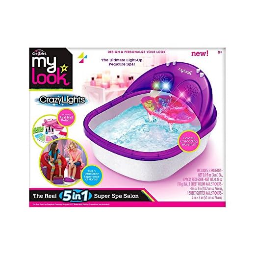 CraZArt My Look Crazy Lights The Real 5 in 1 Super Spa Salon