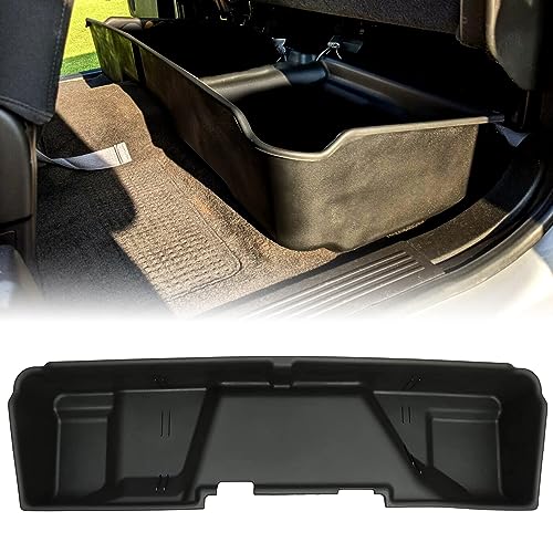 Kojem Under Seat Storage Box Compatible with 2007-2013 Chevy Chevrolet GMC Silverado Sierra 1500 2500 3500 Extended Cab (Not Compatible with 2007 Classic Models)