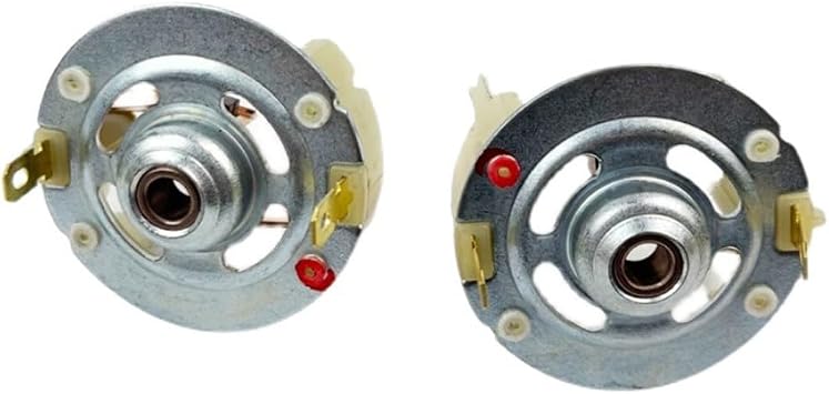 Gdfnmogo 2pcs Electric Motor Carbon Brush Holder Replacement Parts for 775 750 755 RS775 RS750 RS755 Drill Motors, Long Lasting Carbon Metal Plastic Brush