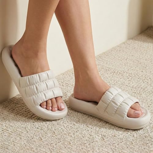 Image of KOBURG Ultra Slides for Women| Stylish | Comfy | Super soft | Ultra-Light | EVA | Slippers | Flip Flops for Women KF-454