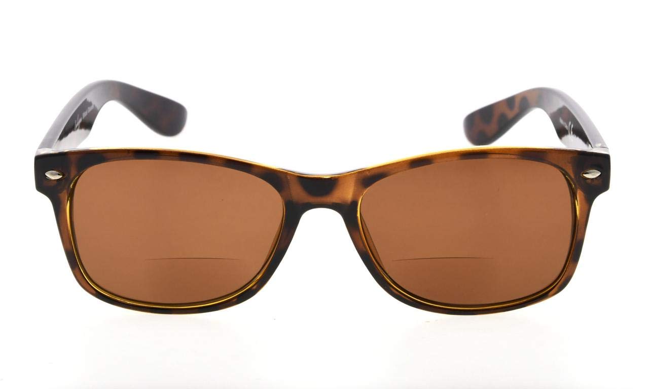 Eyekepper Classic Bifocal Sunshine Readers Bifocal Sunglasses Brown +1.50, 093 Brown Lens - Image 3