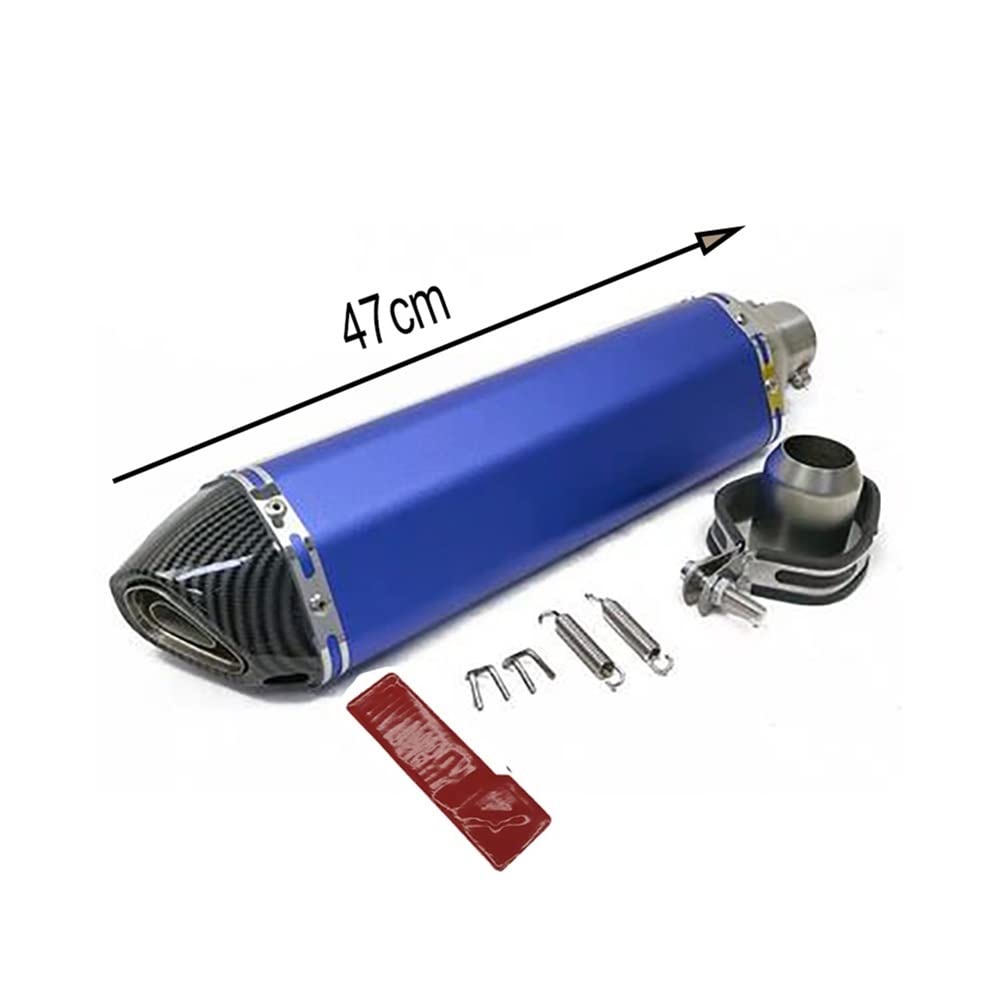Uitlaatdemperpijp voor motorfietsen Motorfiets Voor SUZUKI Uitlaatpijp Uitlaat Silencer DB Killer: (Size : 1 UK