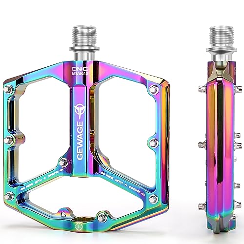 GEWAGE Road/Mountain Bike Pedals, 3 Bearings Bicycle Pedals - Image 2