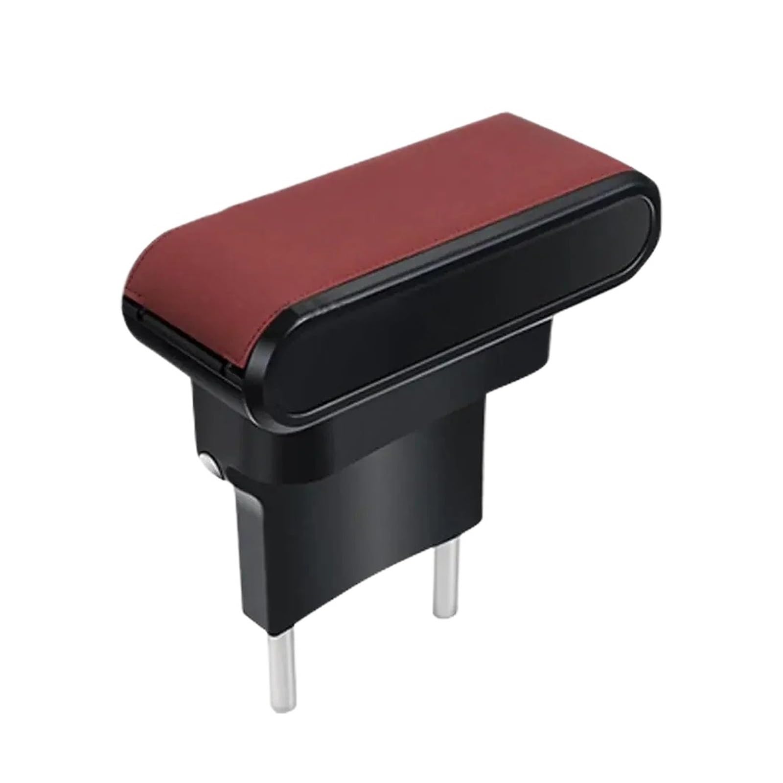 CGBWMB Arm Rest for Car For Truck Travel Car Armrest Box Elbow Support Adjustable Seat Gap Organizer Armrest Box(Red)