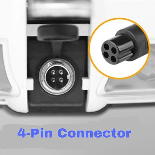 Miniatura 4 de [Ajuste verificado] Cargador Ninebot Scoote-r de 4 clavijas de 63 V 1.1 A, para Segway Ninebot S, S-MAX, Mini Pro, Go Kart, Go Kart Pro, One A1, One