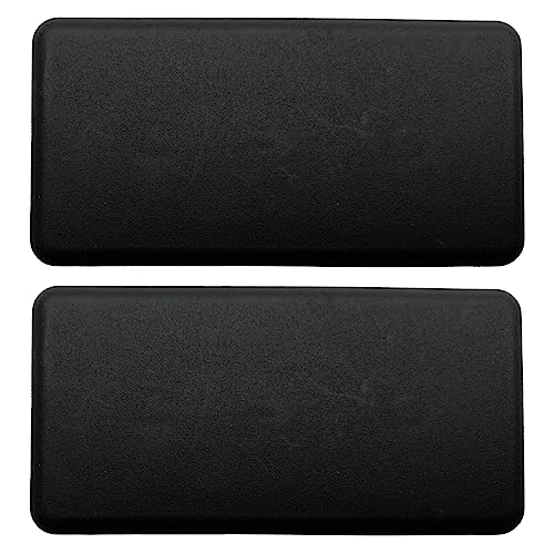 Image of 4080 European Standard Plastic Aluminum Profile End Caps, Black Rectangle 80x40mm (10pcs)