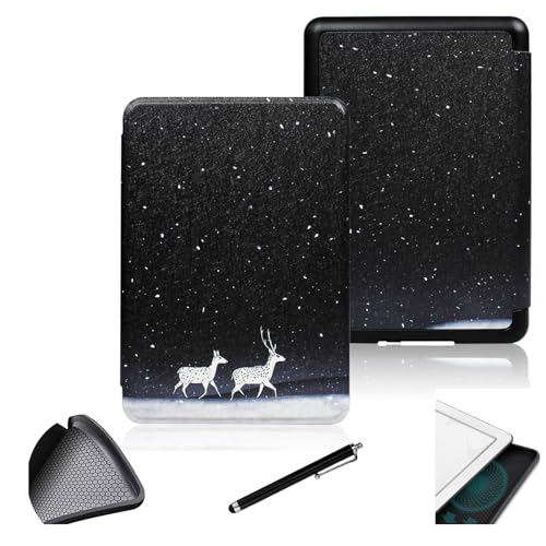 Sakenitly�J�o�[ �ɓK��Kindle Paperwhite �� 5/6/7 ����p�P�[�X (���f��: EY21&DP75SDI)�A6 �C���` Kindle Paperwhite �� 5/6/7 ����p�̃\�t�g�ŏ_��� TPU �P�[�X