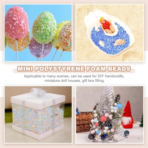 Mini bolas de espuma multicolor de 6-8mm para decoracion de bodas y fiestas 5
