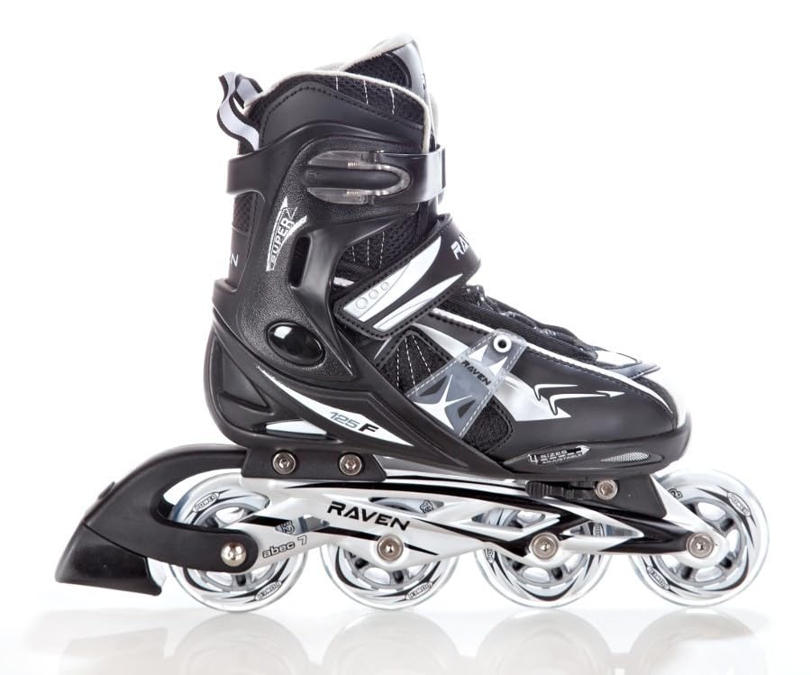 Pattini In Linea Raven Team Regolabili - Taglia 36-46, Ruote 76-80mm - Foto 7