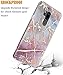SPEVERT Case Compatible with LG G7 Case for LG G7 ThinQ Case Marble Pattern Hard Back Soft TPU Raised Edge Shock Absorption Slim Protective Case for LG G7 ThinQ (2018) - Colorful